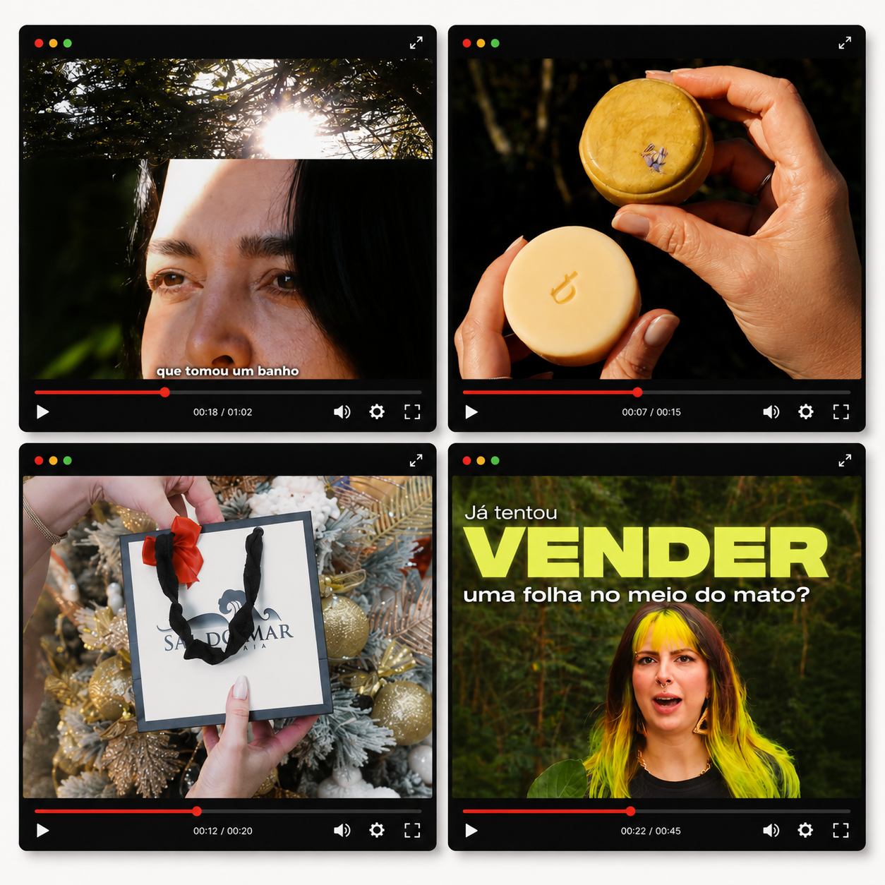 Seleção de vídeos para produção audiovisual
